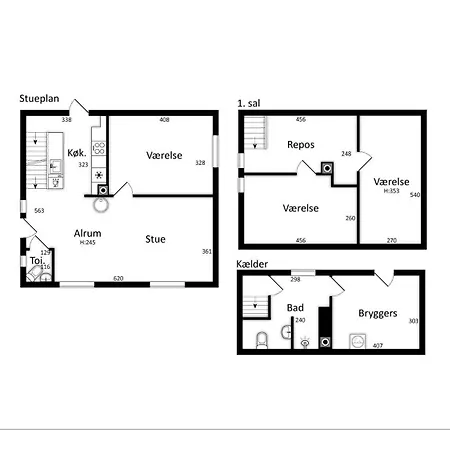 Lovely In Idyllic Surroundings 펜션 *